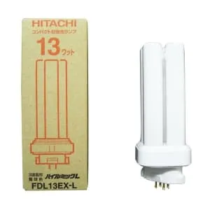 HITACHI FDL13EX-L-DK 蛍光灯 13W 16個セット 未使用品 FDL13EX-L_set (パナソニック)｜13W｜コンパクト形蛍光灯｜電材堂【公式】