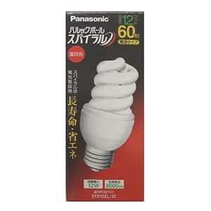 EFD15EL/12 (三菱)｜60W形｜電球形蛍光灯｜電材堂【公式】