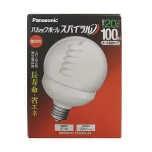 EFG25EL/20・GN_set (三菱)｜100W形｜電球形蛍光灯｜電材堂【公式】