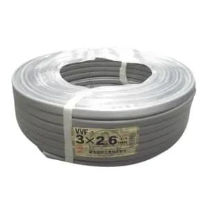 VVF2.6×3C×100m (富士電線)｜3心｜電線(ケーブル)｜電材堂【公式】