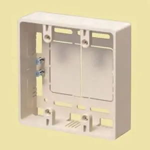 MSB-2M (未来工業)｜モール用スイッチボックス｜モール・ダクト｜電材