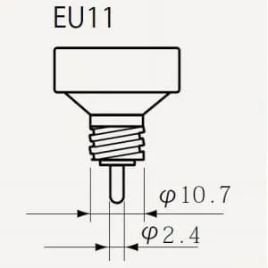 JDW110V85WGS/K(EU11) (ウシオ)｜85W｜ハロゲンランプ｜電材堂【公式】