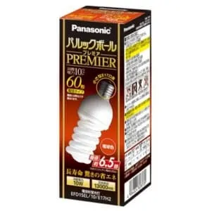 EFD15EL/11E/E17 (パナソニック)｜60W形｜電球形蛍光灯｜電材堂【公式】