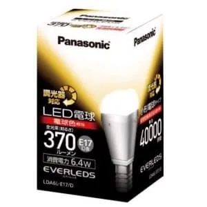 LDA6L-E17/D (パナソニック)｜電球色相当｜LED電球｜電材堂【公式】