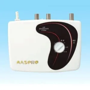 マスプロ　UT30BC-P UHF ビデオ・TVブースター UT30BC-P (マスプロ)｜家庭用ブースター｜アンテナ部材｜電材堂【公式】