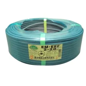 EM-EEF2.0×2C×100m (富士電線)｜2心｜電線(ケーブル)｜電材堂【公式】