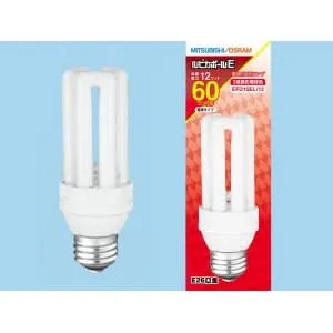 三菱　電球　EFD15EL/12 30個 EFD15EL/12 (三菱)｜60W形｜電球形蛍光灯｜電材堂【公式】
