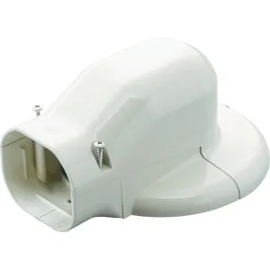 【未使用】因幡電工 壁貫通キャップ LDMM-70L-I アイボリー 10個入 LDWM-70L-I (因幡電工)｜因幡電工 スリムダクトLD｜エアコン部材｜電材
