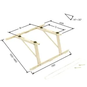 C-YUG (日晴金属)｜クーラーキャッチャー ルームエアコン据付部品
