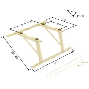 C-YZG (日晴金属)｜クーラーキャッチャー ルームエアコン据付部品