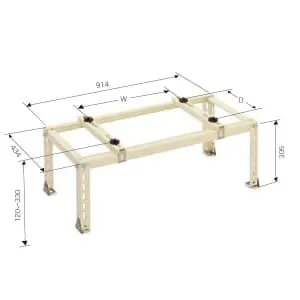 C-NG (日晴金属)｜クーラーキャッチャー ルームエアコン据付部品