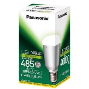 LDA6N-H (パナソニック)｜40W形相当(全光束485lm以上)｜LED電球｜電材