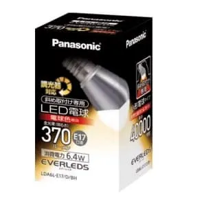LDA6L-E17/D/BH (パナソニック)｜斜め付け専用｜LED電球｜電材堂【公式】