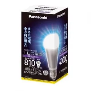 LDA10D-G/Z60/W (パナソニック)｜60W形相当(全光束810lm以上)｜LED電球