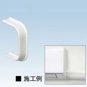 立面外エルボ｜オーケー器材 スカイダクト TMシリーズ｜配管化粧カバー