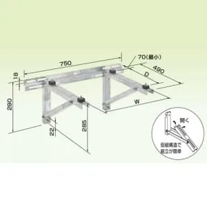 【未使用品】オーケー器材 K-KY5E2 キーパー K-KTZ5EA2 (オーケー器材)｜クーラーキャッチャー ルームエアコン据付