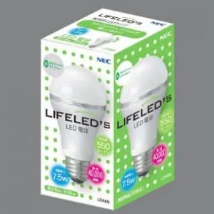 LDA8N (NEC)｜40W形相当(全光束485lm以上)｜LED電球｜電材堂【公式】