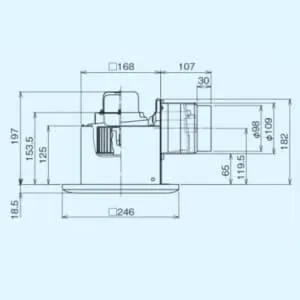 DVF-G10L8 (東芝)｜東芝製｜換気扇｜電材堂【公式】