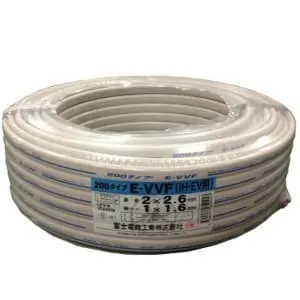 200タイプE-VVF｜VVF ビニル絶縁ビニルシースケーブル平形の商品一覧 