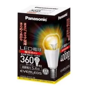LDA5L-E17/C/D/W (パナソニック)｜電球色相当｜LED電球｜電材堂【公式】