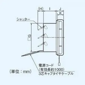FY-15BAA2 (パナソニック)｜浴室用換気扇｜換気扇｜電材堂【公式】