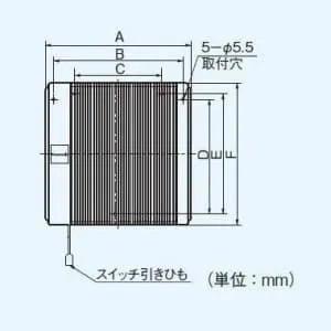 (パナソニック) Panasonic | Amazon 生産終了品 プロペラファン FY-15BAA2 Panasonic 浴室用換気扇 浴室 | FY-15BAA2 その他