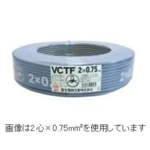 富士電線　VCTF 0.75×6 新品　未使用 VCTF0.75SQ×6C×100mハイ (富士電線)｜6心｜電線(ケーブル)｜電材堂【公式】