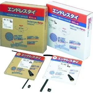 タイトン エンドレスタイ リールストラップ 耐候 EL-R2-100 100m khxv5rg EL-R2-100 (ヘラマンタイトン)｜エンドレスタイ｜電気材料・消耗材