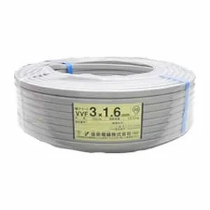 VVF1.6×3C×100m (富士電線)｜3心｜電線(ケーブル)｜電材堂【公式】