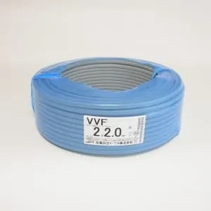 VVF2.0×2C×100m (菅波電線)｜2心｜電線(ケーブル)｜電材堂【公式】