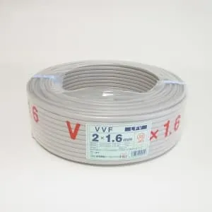 VVF1.6×2C×100m (富士電線)｜2心｜電線(ケーブル)｜電材堂【公式】