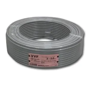 VVF2.0×2C×100m (菅波電線)｜2心｜電線(ケーブル)｜電材堂【公式】