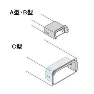 メタルモール一式 AB3112｜マサル工業｜メタルモールA型 1個用スイッチボックス浅型