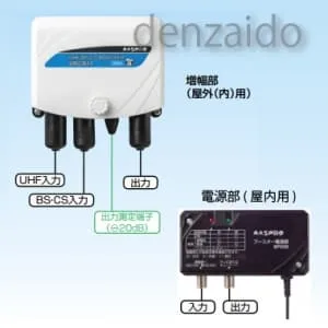 GCU433D1S (DXアンテナ)｜家庭用ブースター｜アンテナ部材｜電材堂【公式】
