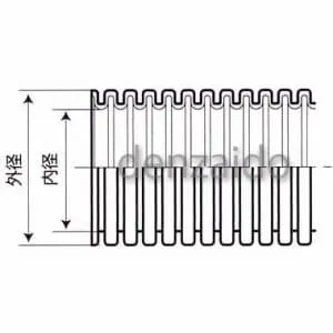 PF-36 (バクマ工業)｜バクマ工業製 PF管本体｜電気配管｜電材堂【公式】