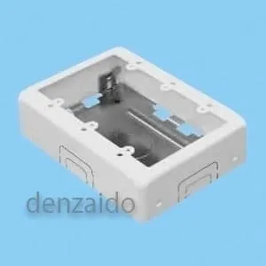 M273_set (外山電気)｜3個用スイッチボックス｜モール・ダクト｜電材堂