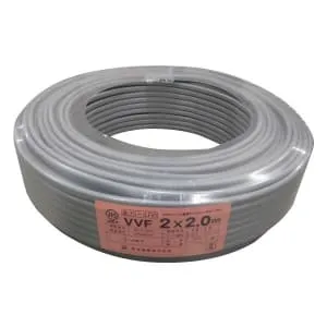 VVF2.0×2C×100m (矢崎エナジーシステム)｜2心｜電線(ケーブル)｜電材堂