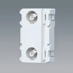 Panasonic 埋込ホーム用テレビターミナル WCS3073W 2個 WCS3073W (パナソニック)｜通信系・映像系配線器具｜配線器具｜電材堂