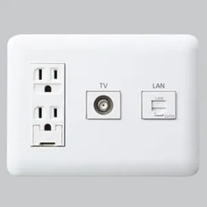 WTF34174W (パナソニック)｜マルチメディアコンセント｜配線器具｜電材