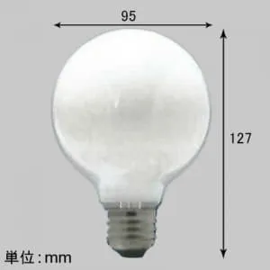 GW100V-95W/95 (アサヒ)｜直径95mm｜白熱電球｜電材堂【公式】