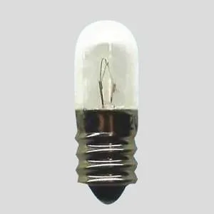 T13E12110V-5W (アサヒ)｜T13タイプ(直径13mm)｜白熱電球｜電材堂【公式】