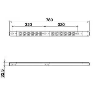 ME8659 (明工社)｜ラック用電源装置｜配線器具｜電材堂【公式】