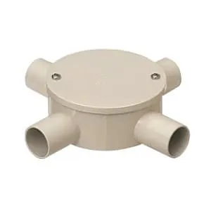 露出用丸形ボックス｜ボックス類｜ビニル電線管付属品・プールボックス