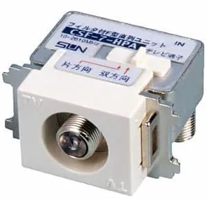 CSF-7-HPA(CW) (サン電子)｜テレビ端子｜アンテナ部材｜電材堂【公式】