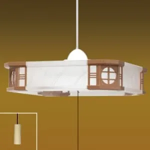 美品 照明器具 特注 オーダー 和柄 LED 扇 ペンダント シーリング ライト 6畳用｜LEDペンダントライト(和風)の商品一覧｜住宅用照明器具｜照明