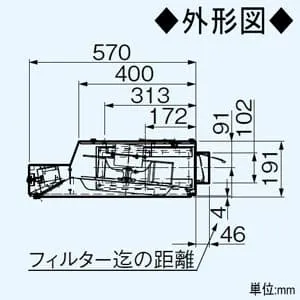 FY-60HF4 (パナソニック)｜浅形 標準タイプ｜換気扇｜電材堂【公式】