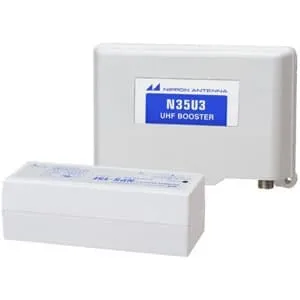日本アンテナ N35U3 UHFブースター 本体 N35U3 (日本アンテナ)｜家庭用ブースター｜アンテナ部材｜電材堂【公式】