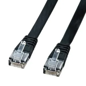 格安 新品 100m業務用 LA-FL5-CB100 超フラットケーブル LAN LA-FL5-CB100 (サンワサプライ)｜Cat5e｜電線(ケーブル)｜電材堂【公式】