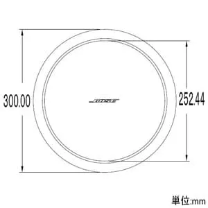 DS40FW (BOSE)｜埋込型｜業務用音響機器｜電材堂【公式】