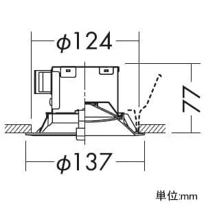 DDL-5007YW (DAIKO)｜ダウンライト φ125｜住宅用照明器具｜電材堂【公式】